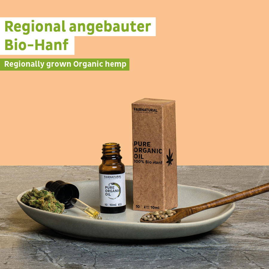 Bio Hanfsamen CBD Öl Vollspektrum